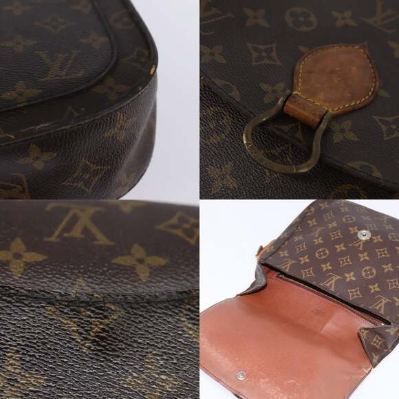 LOUIS VUITTON Monogram Saint Cloud GM Shoulder Bag M51242 - Picture 11 of 13